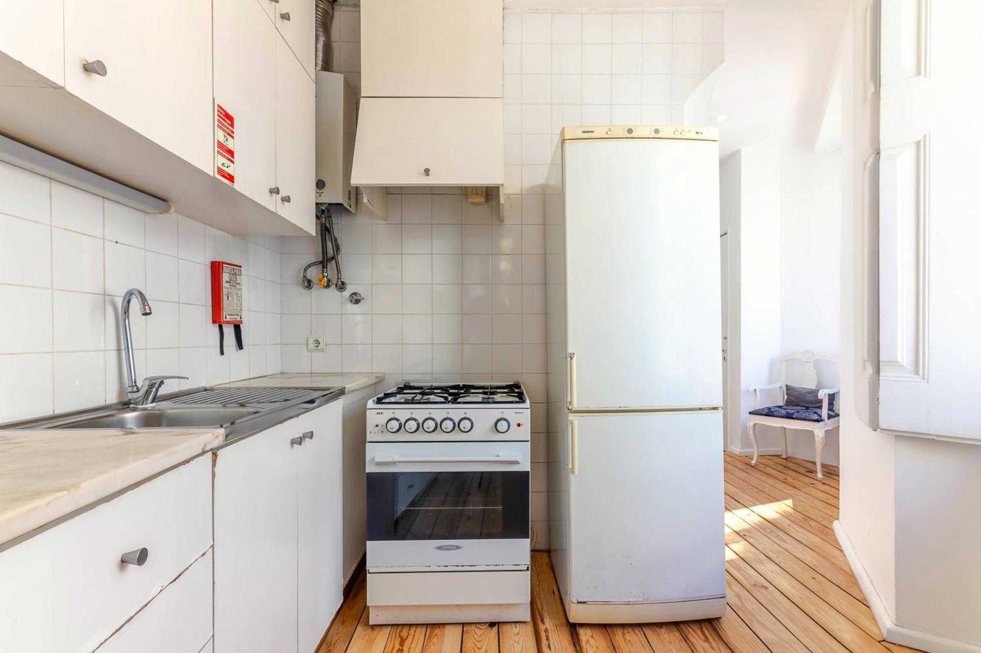 ポルタス ド テアトロ アパートメント リスボン 部屋 写真
